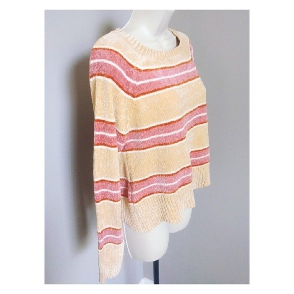 Love by Design‎ Striped Latte Combo Sweater - Picture 3 of 7